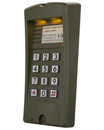 Блок вызова домофона Vizit БВД-310F в Ессентуках Блоки вызова многоабонентные Pintop.ru