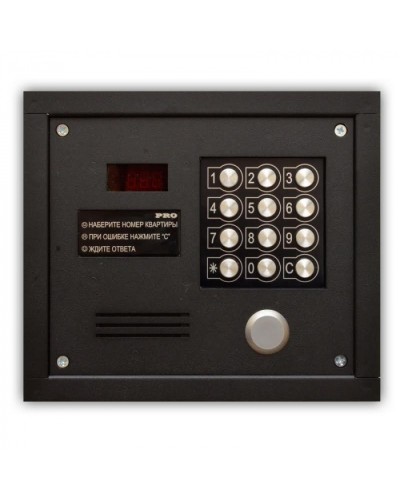 Цифровой домофон Олевс PRO-EM черный в Ессентуках Домофония Pintop.ru