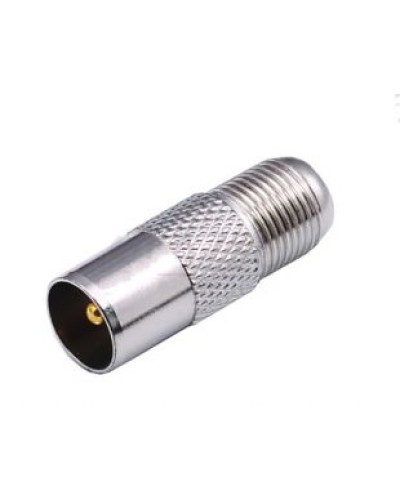 Переходник PAL (TV) штекер - F розетка LAZSO APTVF10 в Ессентуках Коннекторы Pintop.ru