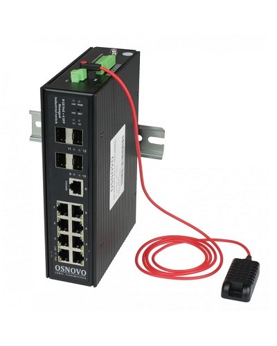 Коммутатор OSNOVO SW-80804/ILS(port 90W,300W) в Ессентуках Коммутаторы Pintop.ru