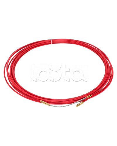 Протяжка кабельная стеклопруток 3.5 мм со смен. наконеч., 15 м EKF PROxima (ft-fg-15) в Ессентуках Аксессуары для лотков Pintop.ru