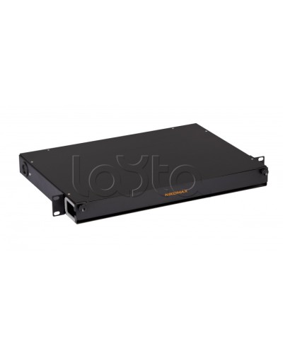 Органайзер оптический 19, 1U NIKOMAX NMC-OKFP-SL-1U-BK в Ессентуках Кабельные органайзеры Pintop.ru