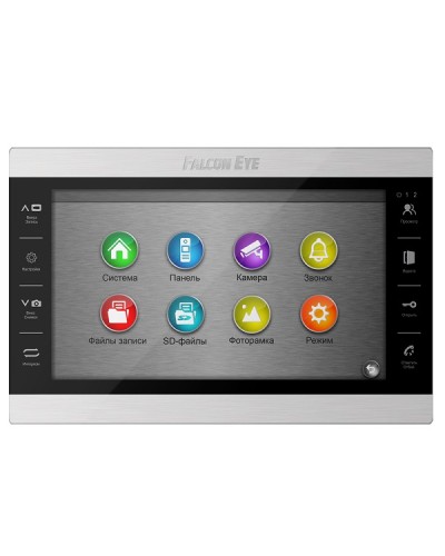 Видеодомофон Falcon Eye Atlas Plus HD (Black) XL в Ессентуках Абонентские видеоустройства Pintop.ru
