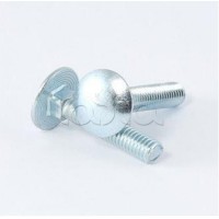 Винт с полукруглой головкой и квадратным подголовником М6х16 (DIN603) Промрукав (PR08.2526)