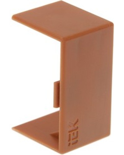 ELECOR Соединитель на стык КМС 40х16 дуб (4шт/компл) IEK (EL-KK10D-S-040-016-K11) в Ессентуках Аксессуары для кабель-канала Pintop.ru