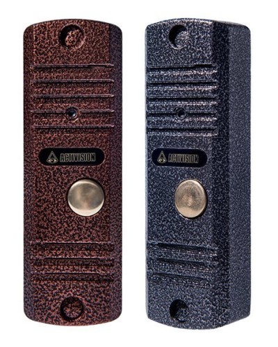 Панель вызывная накладная на 1 абонента Activision AVC-105 Panasonic (медь) в Ессентуках Вызывные аудиопанели малоабонентные Pintop.ru