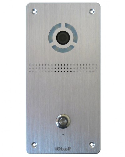 Панель вызывная BAS-IP AV-04FD SILVER в Ессентуках Вызывные IP панели Pintop.ru