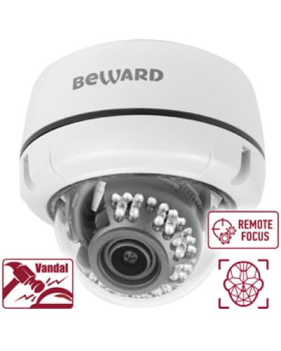 IP-камера видеонаблюдения антивандальная купольная Beward B2530DVZ в Ессентуках IP-камеры Pintop.ru