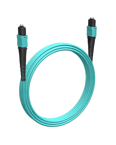 Кабельная сборка MPO(M) -MPO(M)-8 волокон 50/125 OM3, 1 m Cabeus (FOP-50-OM3-8-MPO(M)-8-MPO(M)-B-1m) в Ессентуках Кабельные сборки (оптические) Pintop.ru