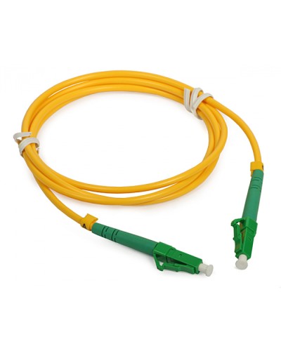 Шнур оптический simplex LC/APC-LC/APC 9/125 sm 15м LSZH Cabeus FOP(s)-9-LC/APC-LC/APC-15m в Ессентуках Патч-корды оптические Pintop.ru