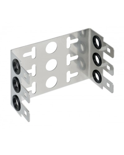 Хомут монтажный глубиной 50мм для крепления 3-х плинтов типа Krone Cabeus FW-30 в Ессентуках Кроссовое оборудование тип Krone Pintop.ru