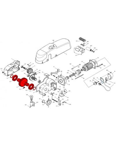 Винты крепления пластины стрелы Came 119RIG004V в Ессентуках Запчасти для шлагбаумов и автоматики Pintop.ru