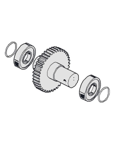 Вал выходной G6000 Came 119RIG054 в Ессентуках Запчасти для шлагбаумов и автоматики Pintop.ru