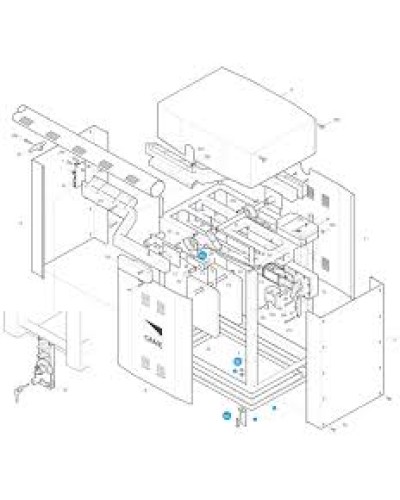 Крышка передняя G12000 Came 119RIG107 в Ессентуках Запчасти для шлагбаумов и автоматики Pintop.ru