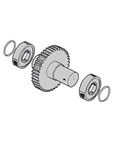 Вал выходной G4040 G4041 Came 119RIG181 в Ессентуках Запчасти для шлагбаумов и автоматики Pintop.ru