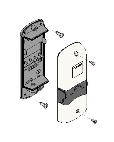 Корпус приемника DTA01 DTA02 DBS01 DBS02 Came 119RIR256 в Ессентуках Запчасти для шлагбаумов и автоматики Pintop.ru