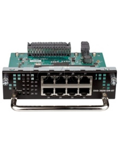 Модуль расширения с 8 портами D-Link DXS-3600-EM-8T/A1A в Ессентуках Дополнительное оборудование для сетей Pintop.ru