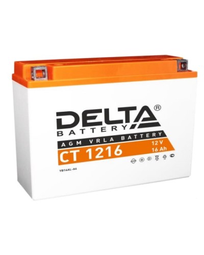 Аккумулятор АКБ 12 - 16 Delta CT 1216* в Ессентуках Электротехническое оборудование Pintop.ru