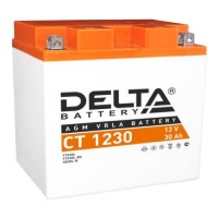 Аккумулятор АКБ 12 - 30 Delta CT 1230