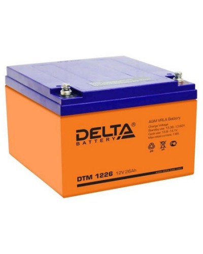 Аккумулятор свинцово-кислотный Delta DTM 1226 в Ессентуках Электротехническое оборудование Pintop.ru