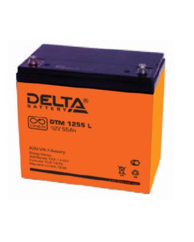 Аккумулятор свинцово-кислотный Delta DTM 1255 L в Ессентуках Электротехническое оборудование Pintop.ru