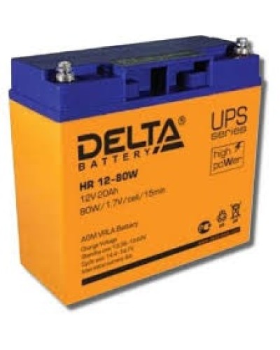 Аккумулятор свинцово-кислотный Delta HR12-80W в Ессентуках Электротехническое оборудование Pintop.ru