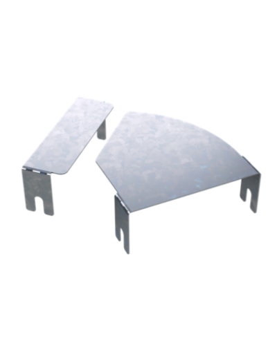 Крышка д/угла гор.изм.CPO 0-44 осн.100 DKC (38010HDZL) в Ессентуках Аксессуары для лотков Pintop.ru