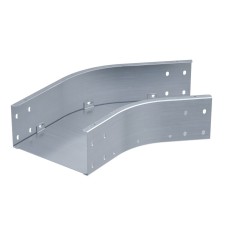 Угол горизонтальный 45 градусов 100х400, 2,0 мм DKC SCH1040K