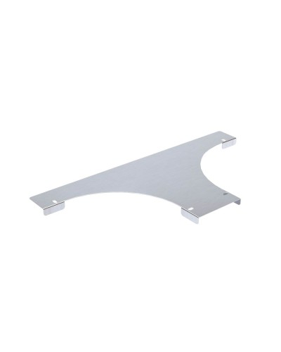 Крышка на ответвитель универсальный с основанием 400, 1,2 мм, горячий цинк DKC SKFN400KHDZ в Ессентуках Аксессуары для лотков Pintop.ru