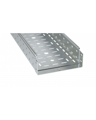 Лоток перфорированный 80х500х3000, 2,0 мм, горячеоцинкованный DKC SPH30850HDZ в Ессентуках Кабельные лотки Pintop.ru
