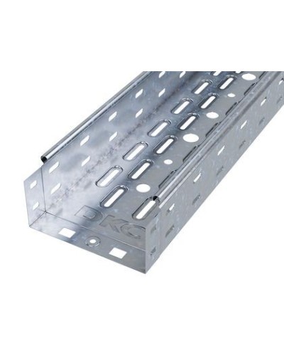 Лоток перфорированный 150х100 L 2000, горячеоцинкованный DKC 35332HDZ в Ессентуках Кабельные лотки Pintop.ru