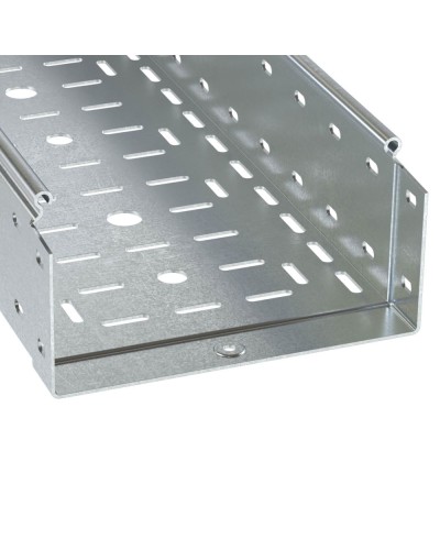 Лоток перф. 100х100 L 3000 толщ. 1,2 мм, горячеоцинкованный DKC (3534112HDZ) в Ессентуках Кабельные лотки Pintop.ru