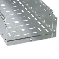 Лоток перфорированный 200х100 L 2000 толщ. 1,2 мм, горячеоцинкованный DKC (3533312HDZ)