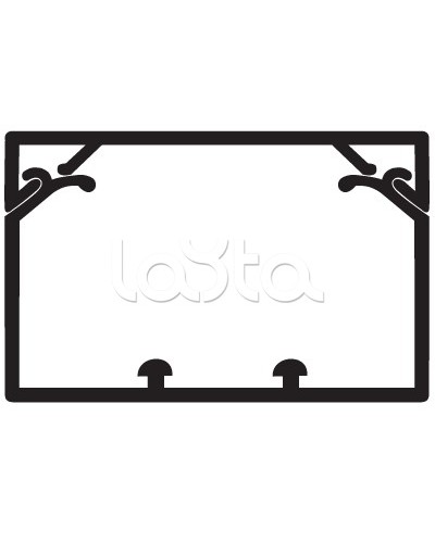 Кабель-канал 100x60 с крышкой с направляющими для установки разделителей TA-GN 100x60 мм DKC 01786 в Ессентуках Кабель-канал Pintop.ru