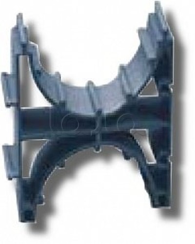 Держатель расстояния (кластер) для двустенных труб, д.110, одинарный DKC (025111) в Ессентуках Держатели, клипсы, скобы Pintop.ru