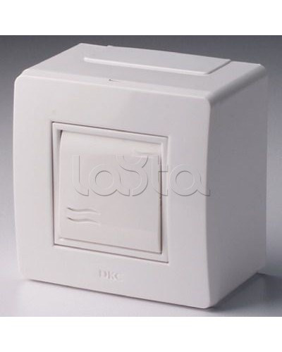 Коробка в сборе с выключателем, белая DKC 10002 в Ессентуках Аксессуары для кабель-канала Pintop.ru