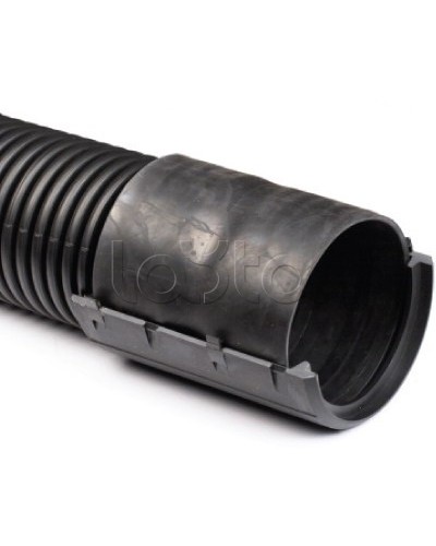 Муфта соединительная (разъемная с фиксатором) для трубы двустенной диам. 110 мм DKC(017110) в Ессентуках Повороты, муфты, тройники Pintop.ru