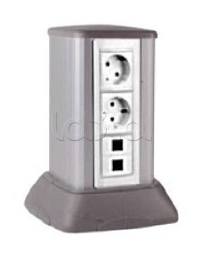 Миниколонна алюминиевая, 0.25 м DKC 19522 в Ессентуках Аксессуары для кабель-канала Pintop.ru