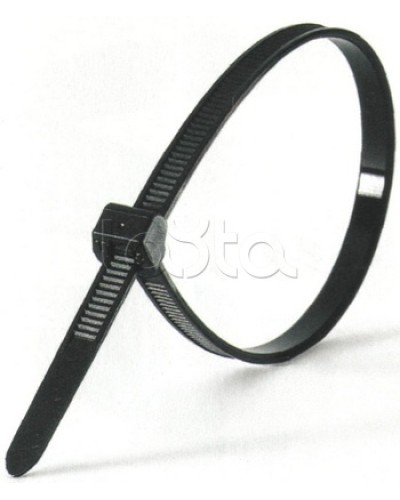 Хомут-стяжка нейлоновый, стандартный P6.6 3.6x140 чёрный DKC 25309 (100 шт/уп) в Ессентуках Стяжки-хомуты Pintop.ru