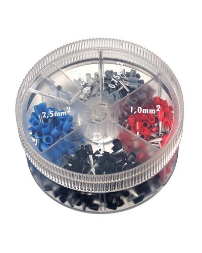 Контейнер двойных наконечников-гильз с изолир.фланцем 4,00-16,00 кв.мм 1 упаковка - 45 шт DKC 2ARTD666 в Ессентуках Аксессуары для стоек и шкафов Pintop.ru