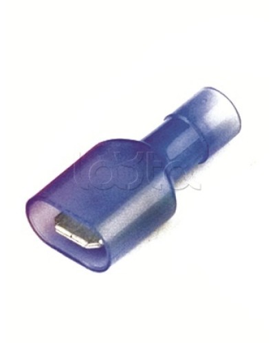 Наконечник плоский полностью изолир. (вилка) 1,5-2,5 кв.мм 6,3х0,8 мм (РППИ-П) DKC 2B22TP в Ессентуках Крепежные изделия Pintop.ru