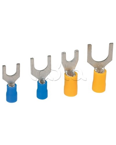Наконечник вилочный с изолир.фланцем 2,5-6 кв.мм 4,3 мм (НВИ) DKC 2C14P в Ессентуках Держатели, клипсы, скобы Pintop.ru