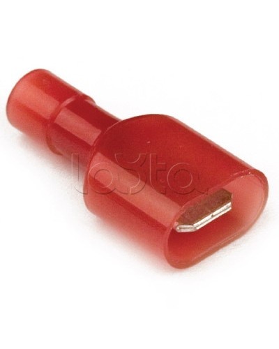 Наконечник плоский полностью изолир. (вилка) 2,5-6 кв.мм 6,3х0,8 мм (РППИ-П) DKC 2C22TP в Ессентуках Крепеж Pintop.ru