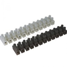 Клемник полипропилен черный, 12р, 450V, 76A, 16мм.кв. DKC 43512PL/R