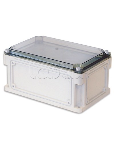 Корпус ударопрочный с выбивными фланцами и прозрачной крышкой IP67 300х200х146 мм DKC 532211 в Ессентуках Щиты электрические Pintop.ru