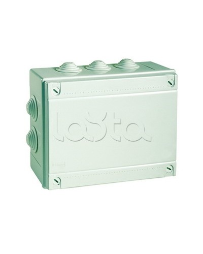 Коробка ответвительная с кабельными вводами, IP55, 100х100х50 мм DKC 53800 в Ессентуках Распределительные коробки Pintop.ru