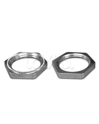 Гайка заземляющая M25x1,5 никел. латунь DKC 6006EMC-25 в Ессентуках Крепеж Pintop.ru