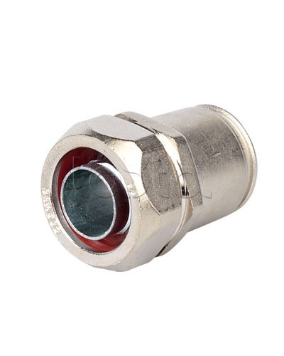 Муфта металлорукав DN 15-жесткая труба д.16мм, IP66/IP67, никелированная латунь DKC 6117-16N в Ессентуках Повороты, муфты, тройники Pintop.ru