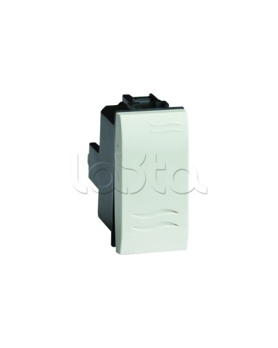 Выключатель, белый, 1мод. DKC (76001B) в Ессентуках Аксессуары для кабель-канала Pintop.ru