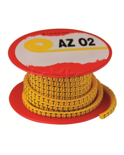 Колечко маркировочное C, 1,3-2,5мм. черное на желтом DKC AZO2CCBY в Ессентуках Крепежные изделия Pintop.ru